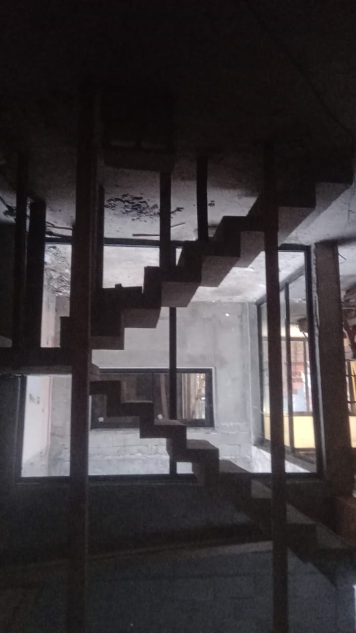Escalera en construcción